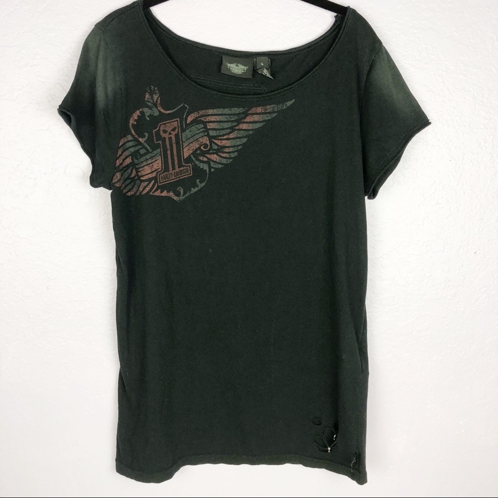 NWOT Harley Davidson Black Label Tee L - Rare